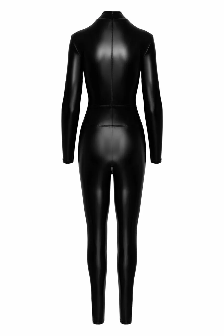 Комбинезон Noir Handmade F319 Caged, 3XL, под латекс, длинный рукав, с доступом, кольцо на поясе
