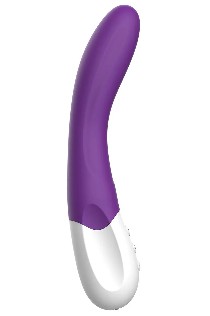 Вибратор точки G Liebe Bend It Rechargeable Purple, 10 режимов, очень мощный, гибкий ствол