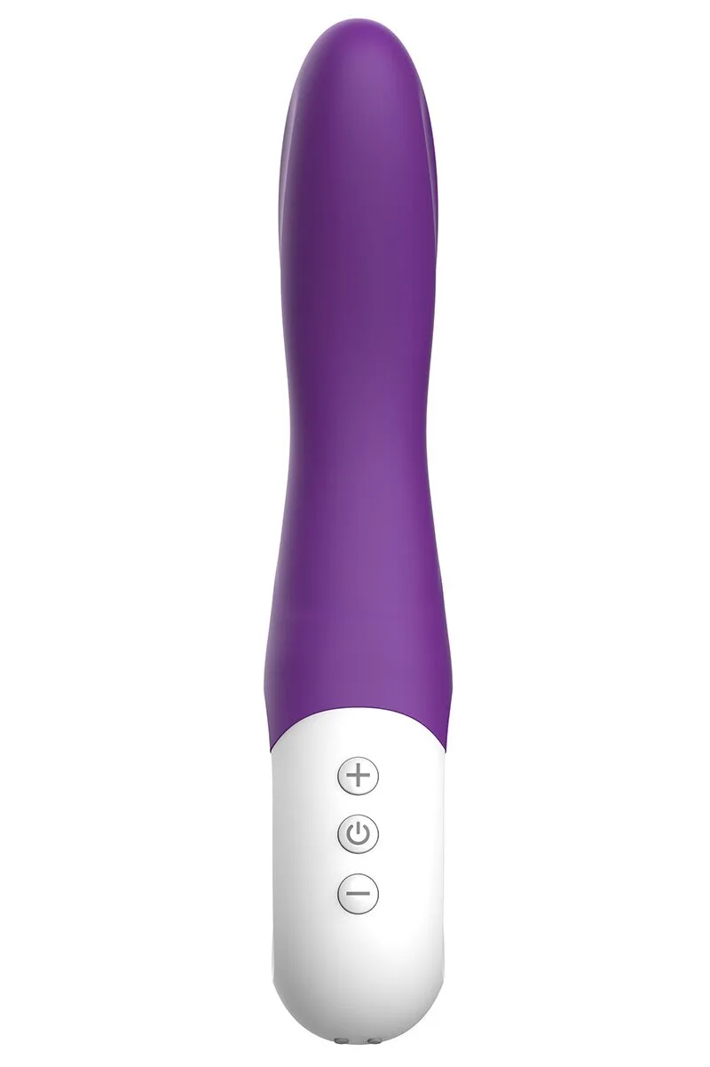 Вибратор точки G Liebe Bend It Rechargeable Purple, 10 режимов, очень мощный, гибкий ствол