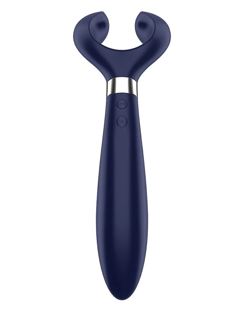 Вибратор для пар Satisfyer Endless Fun Blue, три мотора, многофункциональный