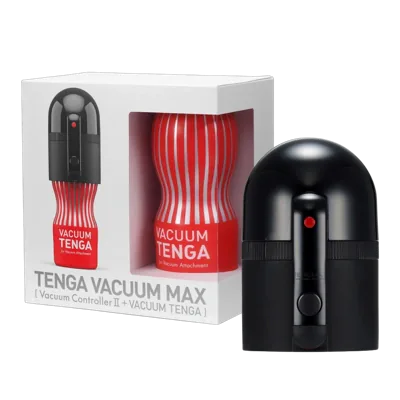 Вакуумна насадка Tenga VACUUM MAX + мастурбатор Tenga Vacuum Cup, 5 режимів роботи