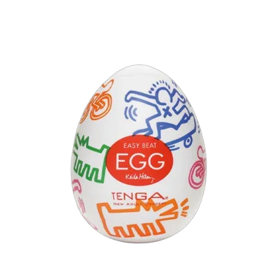 Мастурбатор-яйце Tenga Keith Haring Egg Street