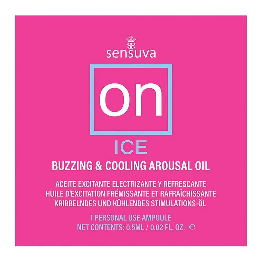 Пробник збуджувальної олії Sensuva – ON Arousal Oil for Her Ice (0,3 мл)