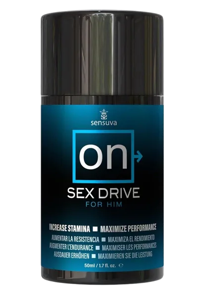Крем для повышения либидо у мужчин Sensuva ON Sex Drive for Him 50 мл, с натуральными экстрактами