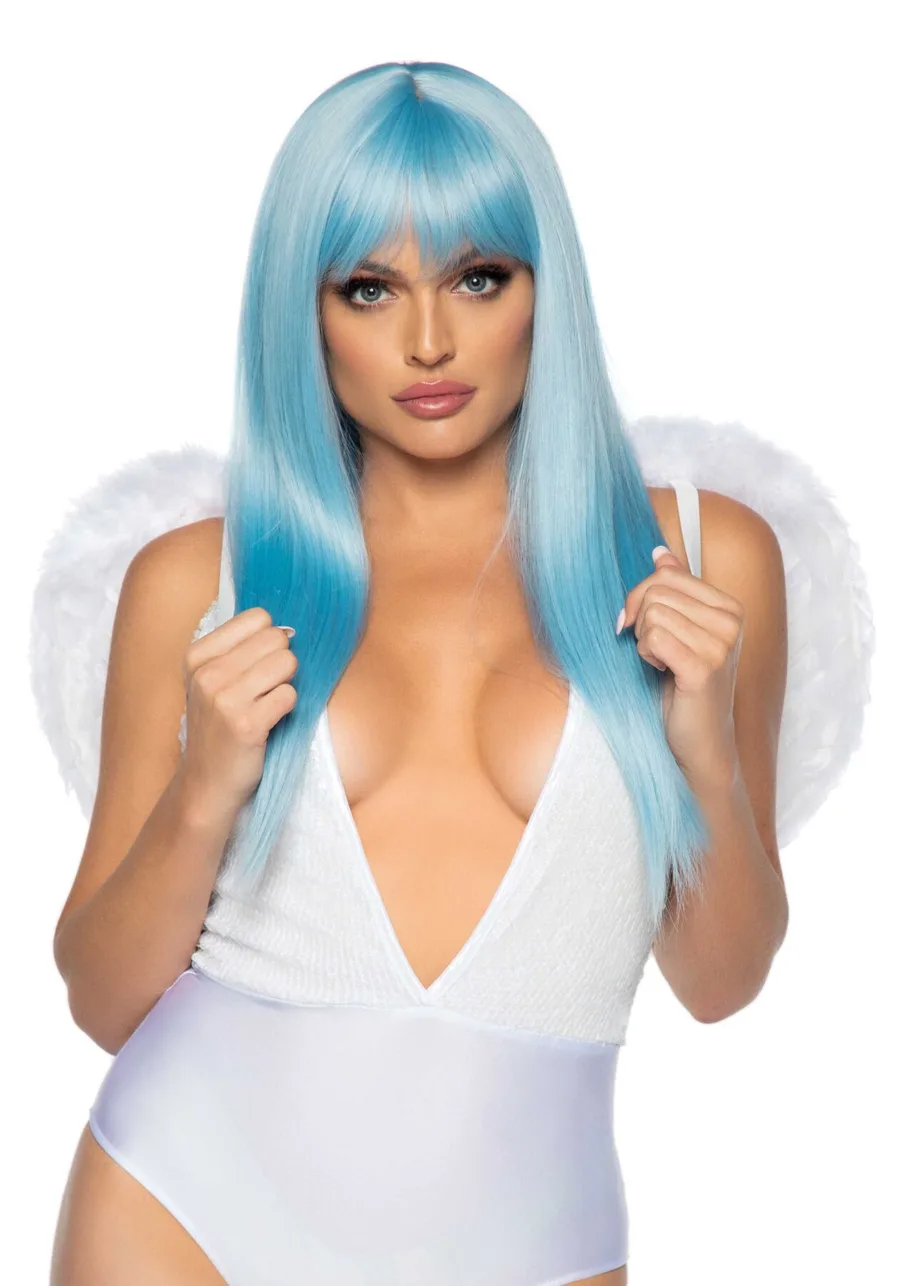 Крила ангела Leg Avenue Marabou Feather Angel Wings, справжнє пір'я