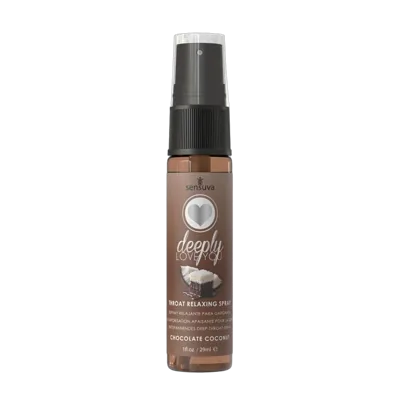Спрей для мінету Sensuva Deeply Love You Chocolate Coconut (29 мл), для глубокого мінету