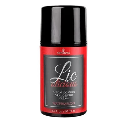 Гель для мінету Sensuva Lic-o-licious Watermelon (50 мл), оліїстий, без цукру