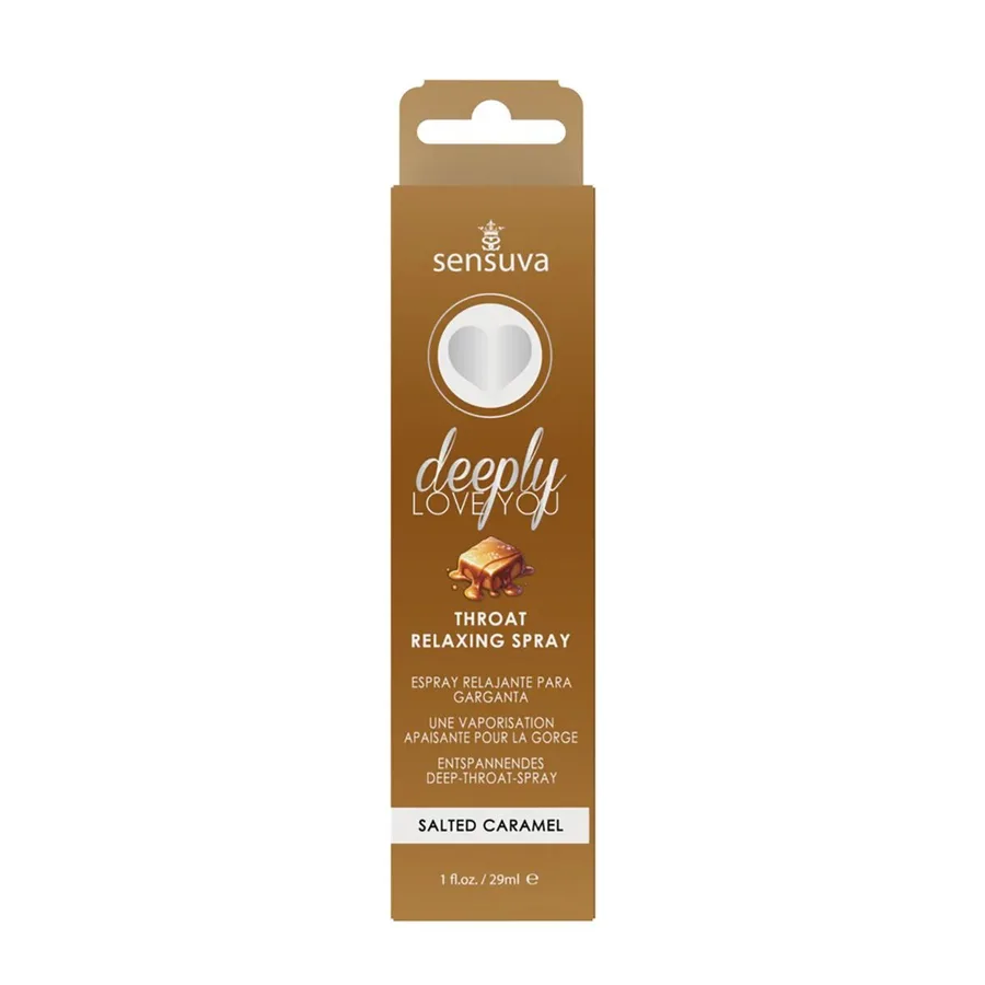 Спрей для мінету Sensuva Deeply Love You Salted Caramel (29 мл), для глибокого мінету