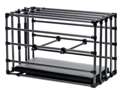 Міцна розбірна клітка для покарань Kennel Adjustable Bondage Cage