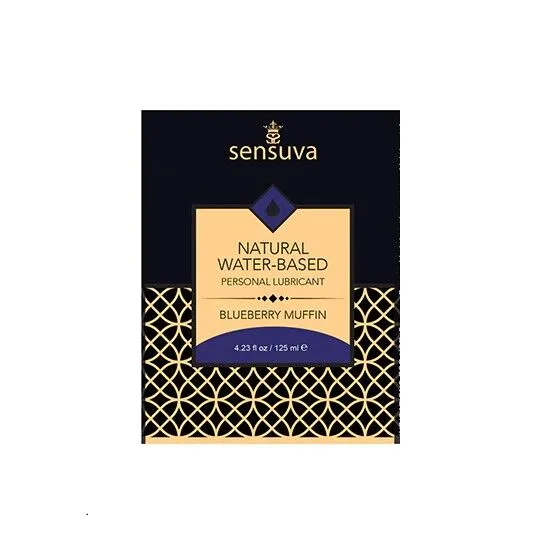 Пробник Sensuva – Natural Water-Based Blueberry Muffin (6 мл)