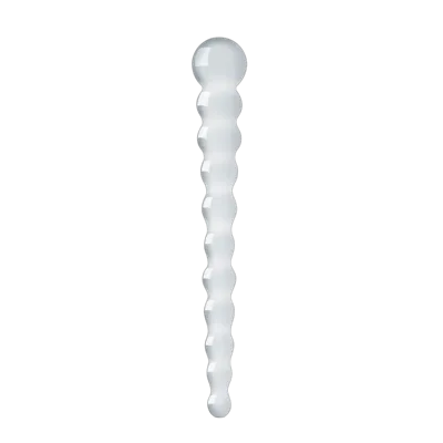 Стеклянный дилдо в виде бусин Gildo Glass Dildo No. 20