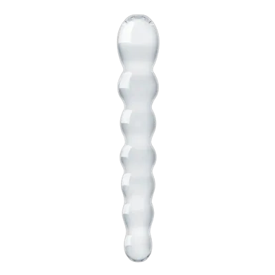 Стеклянный дилдо в виде бусин Gildo Glass Dildo No. 19