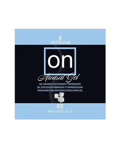Пробник збуджувального гелю Sensuva - ON for Her Arousal Gel Ice (4 мл)