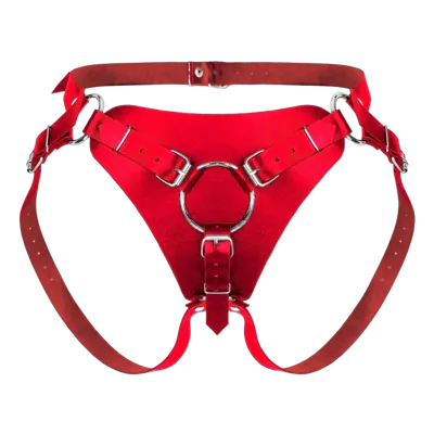 Труси для страпона Feral Feelings Strap-on Harness Red, red