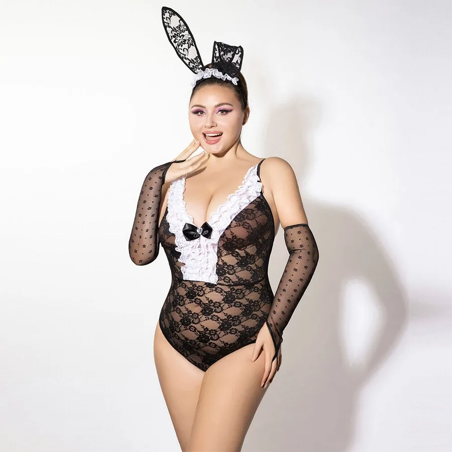 Эротический костюм зайки JSY P61101 Plus Size