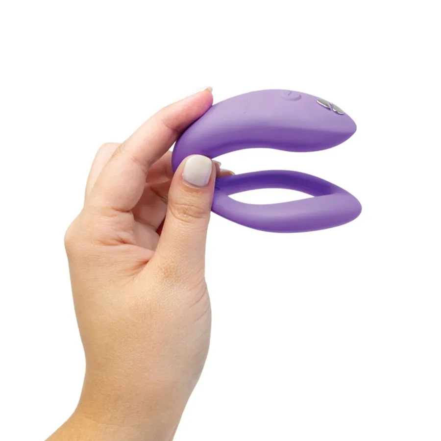 Смарт-вибратор для пар We-Vibe Sync O Light Purple, пульт ДУ