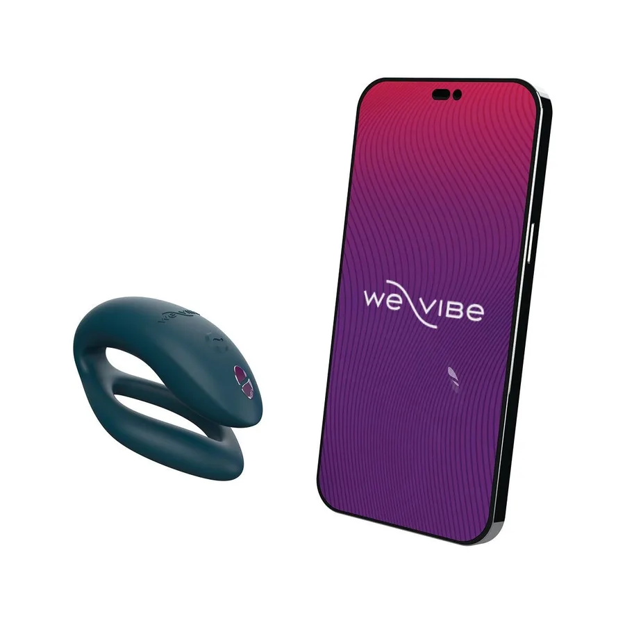 Смарт-вібратор для пар We-Vibe Sync O Velvet Green, пульт ДК