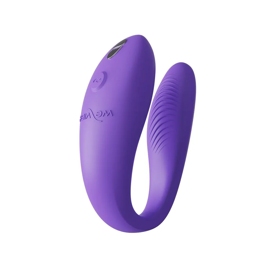 Смарт-вибратор для пар We-Vibe Sync GO Light Purple, тревел-кейс