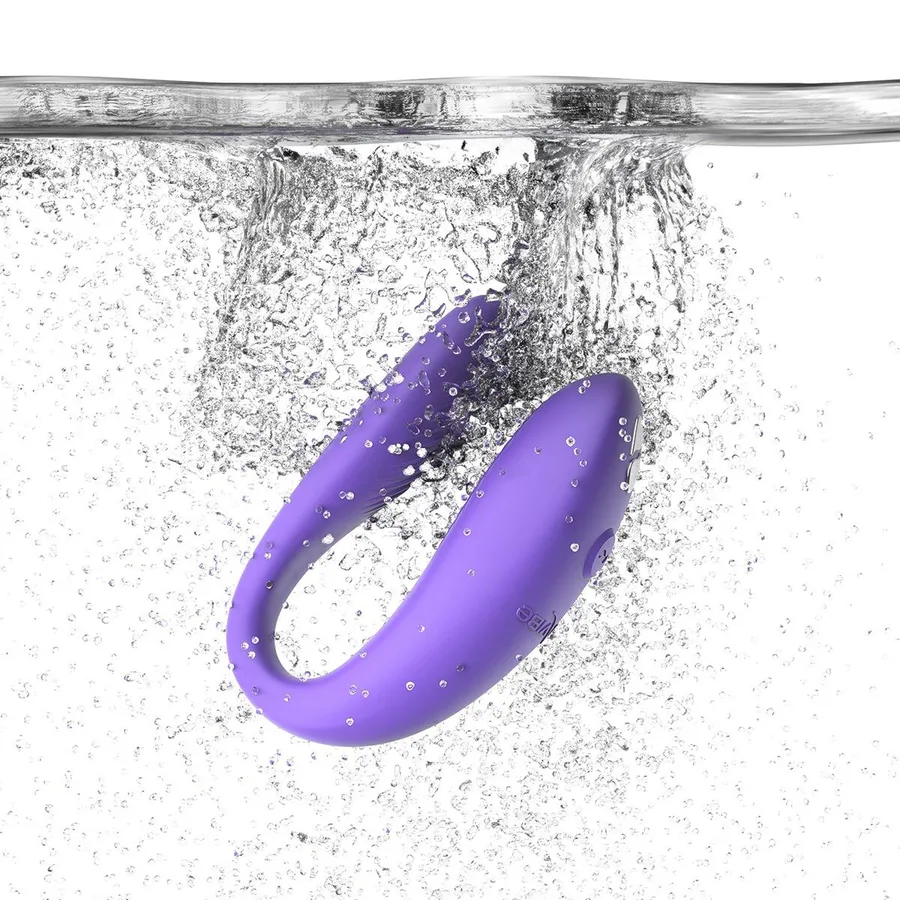Смарт-вибратор для пар We-Vibe Sync GO Light Purple, тревел-кейс