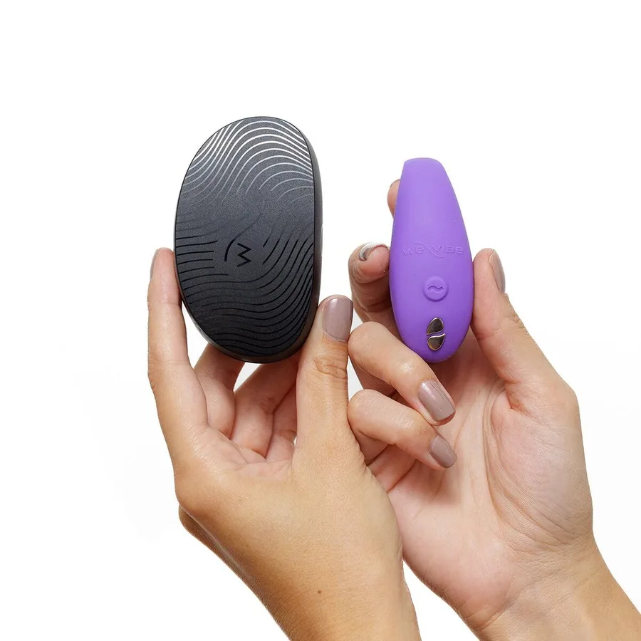 Смарт-вибратор для пар We-Vibe Sync GO Light Purple, тревел-кейс