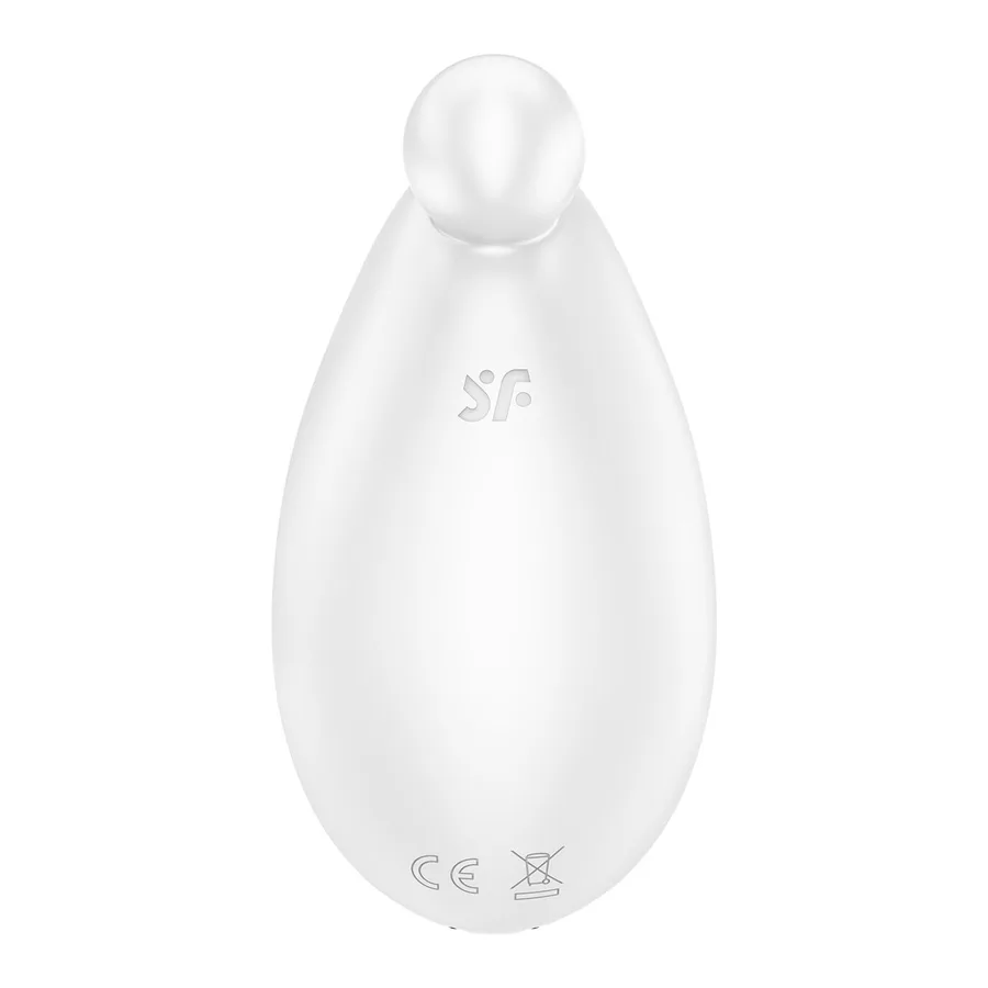 Вибратор для наружной стимуляции Satisfyer Spot On 2 White, очень мощный, гибкий отросток