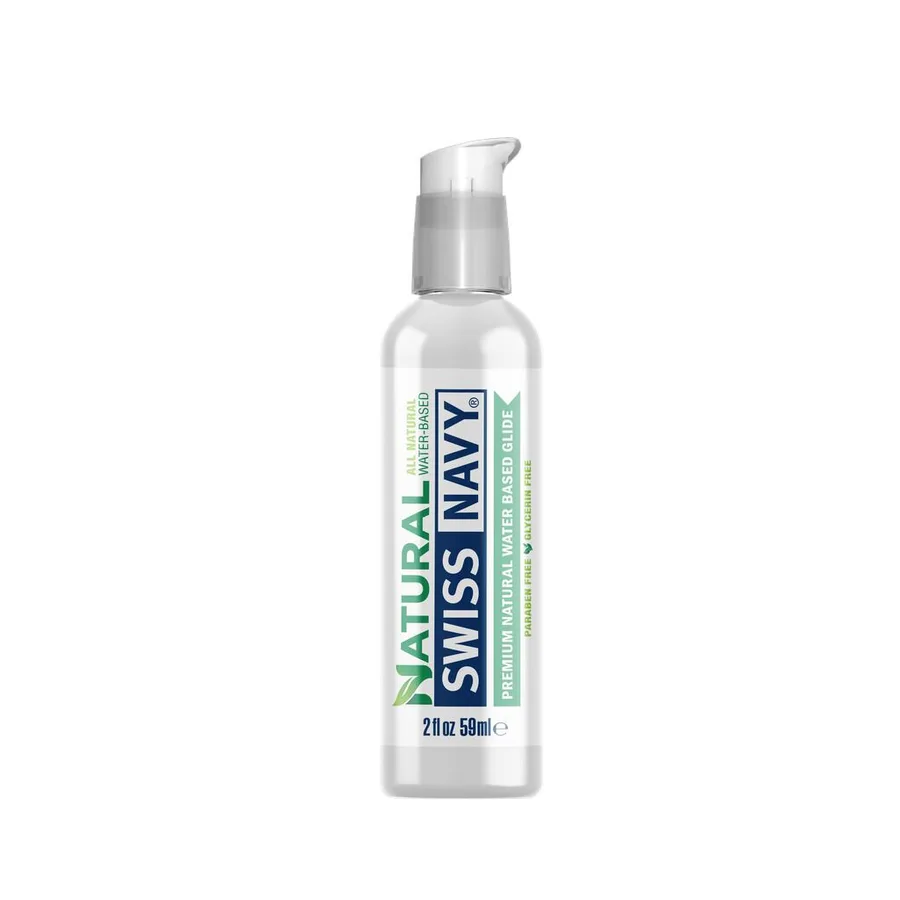 Лубрикант на водной основе Swiss Navy NATURAL All Natural, 59 мл, для чувствительной кожи
