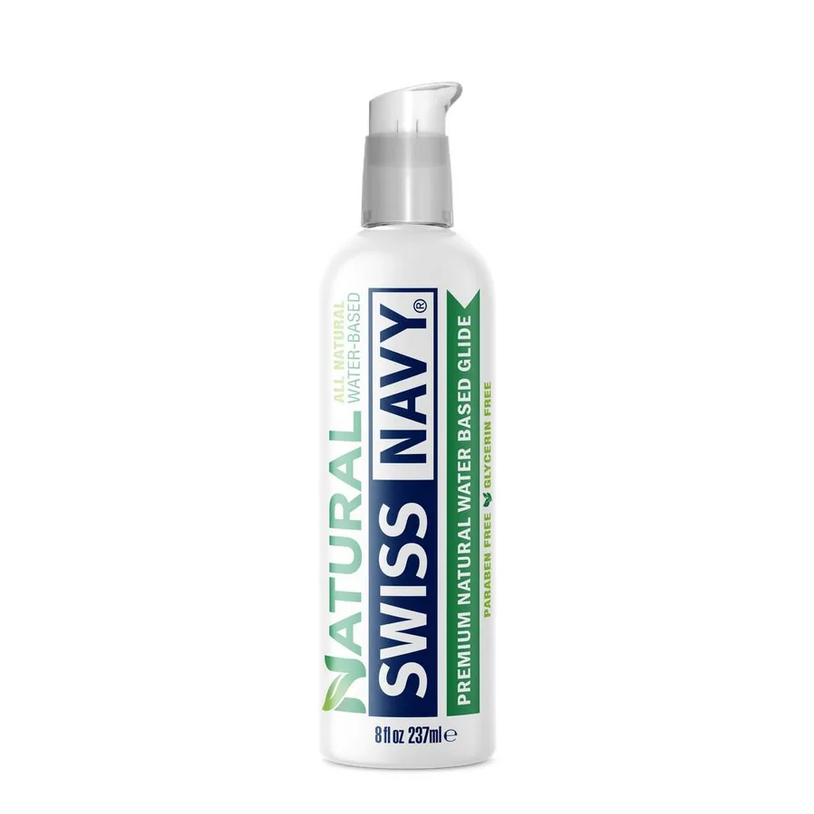Лубрикант на водній основі Swiss Navy NATURAL All Natural, 237 мл, для чутливої шкіри