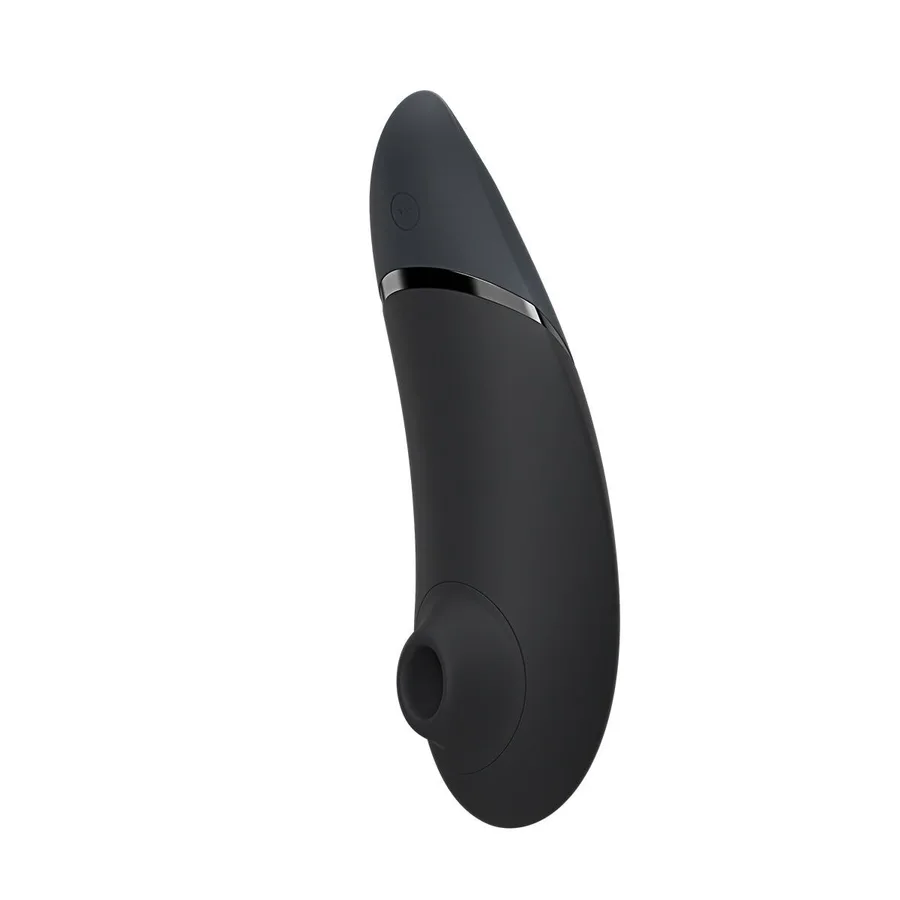 Вакуумний кліторальний стимулятор Womanizer Next Black, 3D Pleasure Air, 14 рівнів інтенсивності