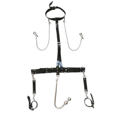 Бондажный набор с металлическим анальным крюком Art of Sex Bridget Bondage set with anal hook № 3