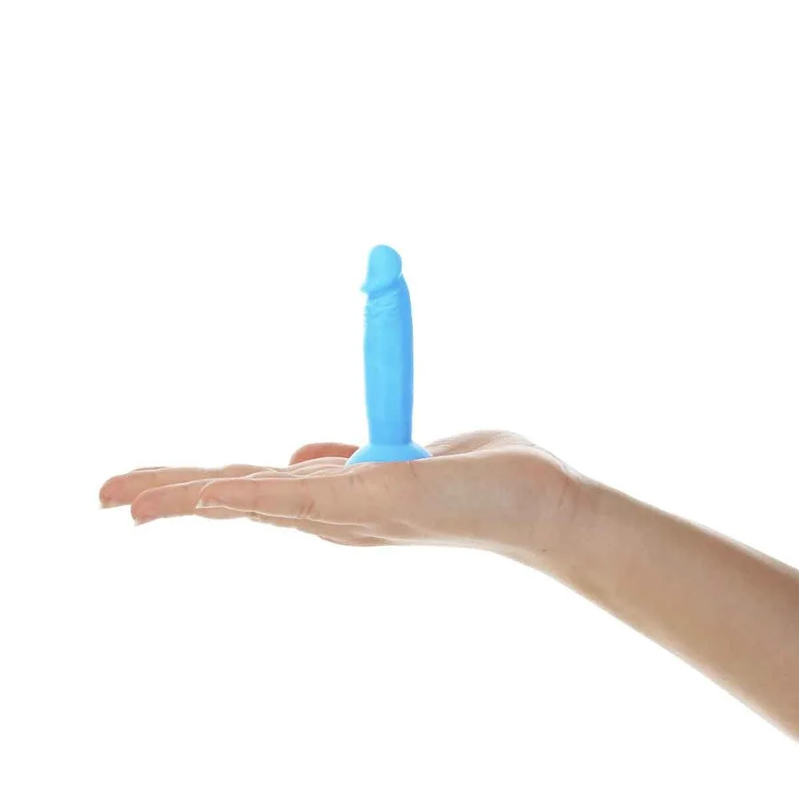 Набір фалоімітаторів ADDICTION Silly Willy Glow in the Dark, 4 кольори, 12 шт, світяться в темряві