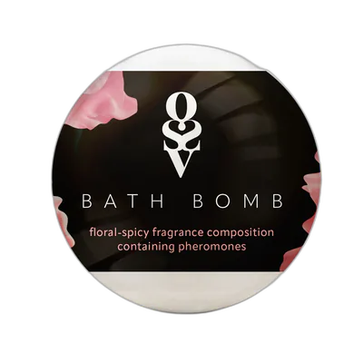 Бомбочка для ванны с феромонами Obsessive Bath bomb Floral - Spicy (100 г)