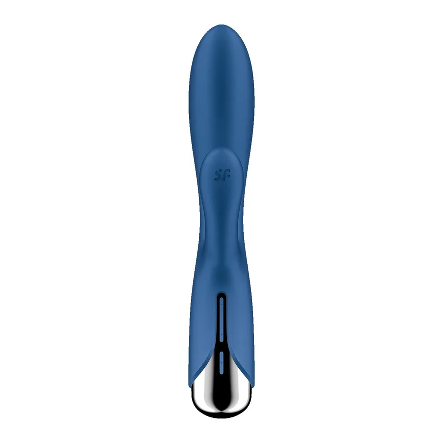 Вібратор-кролик з ротацією Satisfyer Spinning Rabbit 1 Blue, 3 мотори