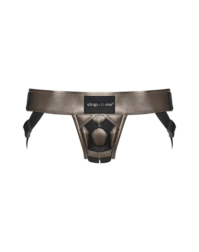 Трусики для страпона Strap-On-Me Leatherette Harness CURIOUS