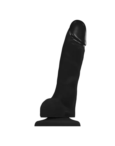 Реалістичний фалоімітатор Strap-On-Me SOFT REALISTIC DILDO Black - Size M