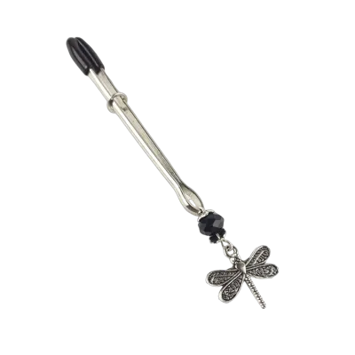 Затискач для клітора Art of Sex - Clit Clamp Silver Pearl
