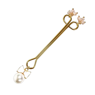Затискач для клітора Art of Sex - Clit Clamp Bow Pearl