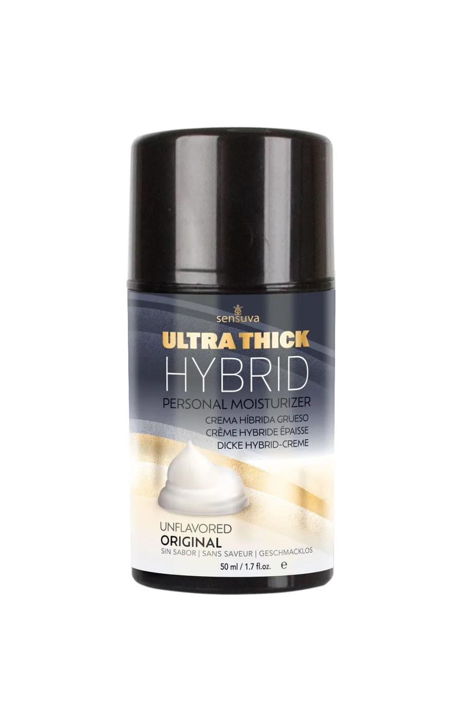 Густой крем-смазка на гибридной основе Sensuva UltraThick Hybrid Formula (50 мл) рН сбалансирована