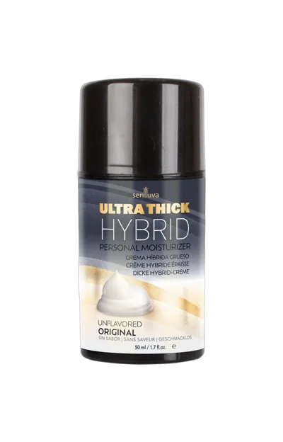 Густий крем-змазка на гібридній основі Sensuva UltraThick Hybrid Formula (50 мл) рН збалансована