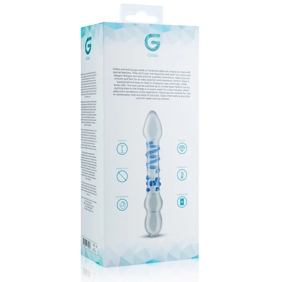 Скляний дилдо Gildo Glass Dildo No. 21