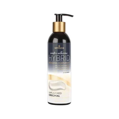 Смазка водно-силиконовая Sensuva Hybrid Formula (240 мл) без сахара, подходит для оральных ласк
