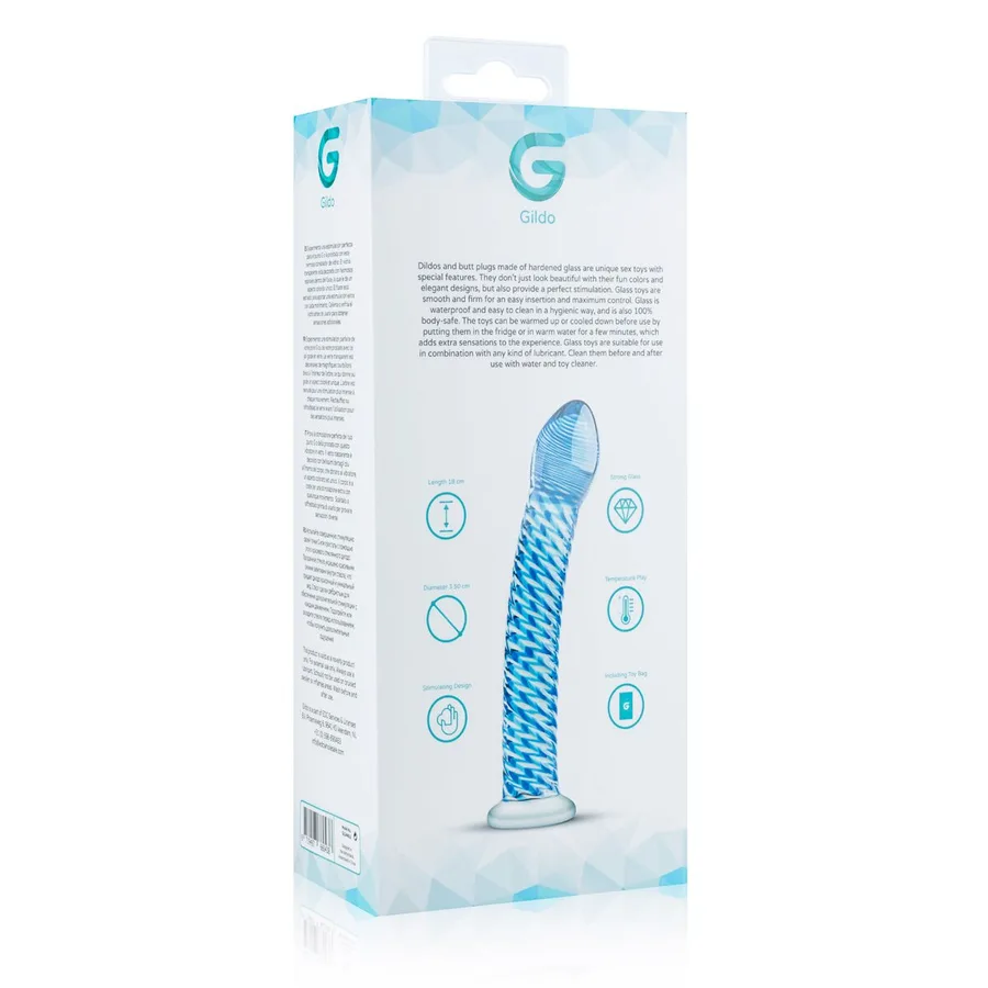 Скляний дилдо Gildo Glass Dildo No. 5