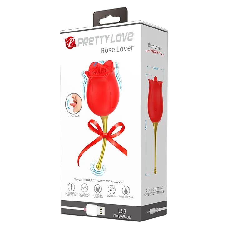 Клиторальный стимулятор Pretty Love Rose Lover (BI014915)
