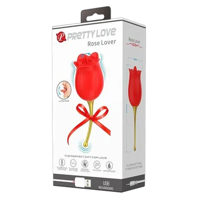 Кліторальный стимулятор Pretty Love Rose Lover (BI014915)
