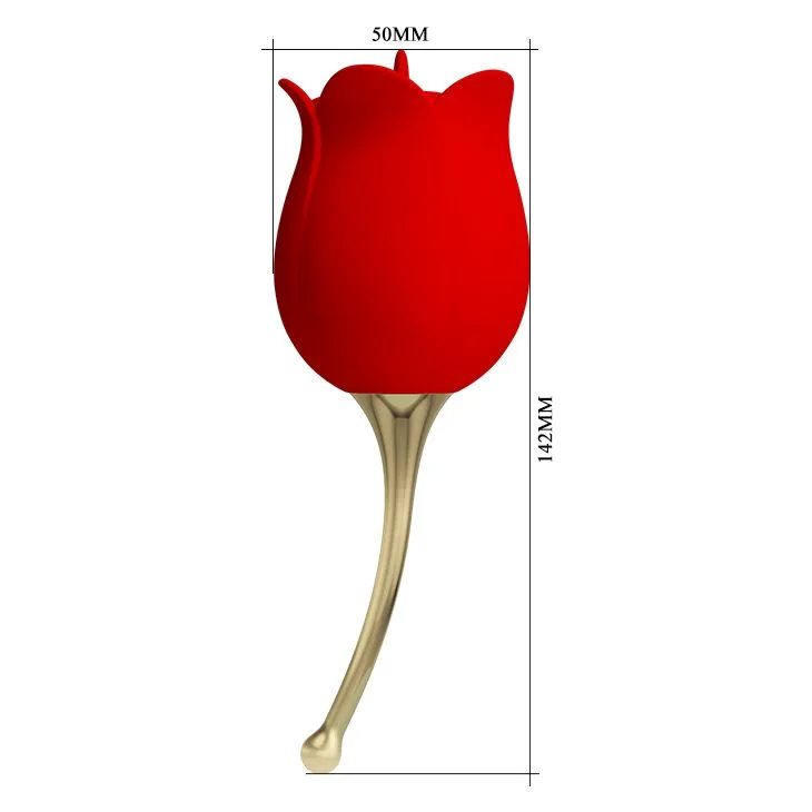 Клиторальный стимулятор Pretty Love Rose Lover (BI014915)