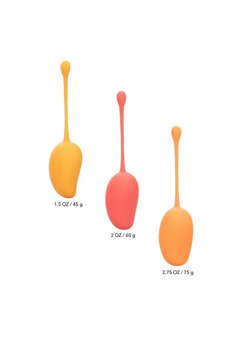 Вагінальні кульки Calexotics KEGEL TRAINING SET MANGO