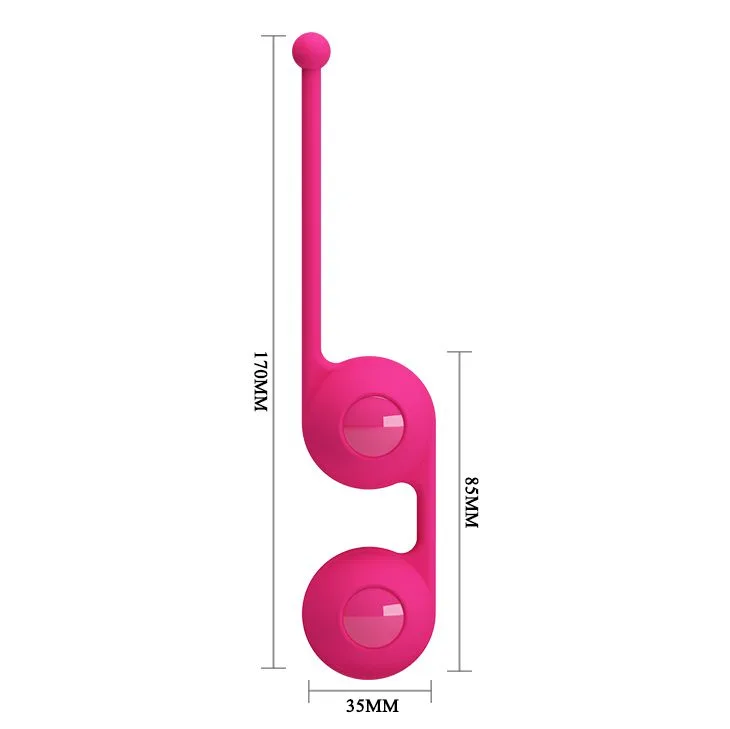 Вагинальные шарики PL Kegel Tighten up III (розовый) BI-014493
