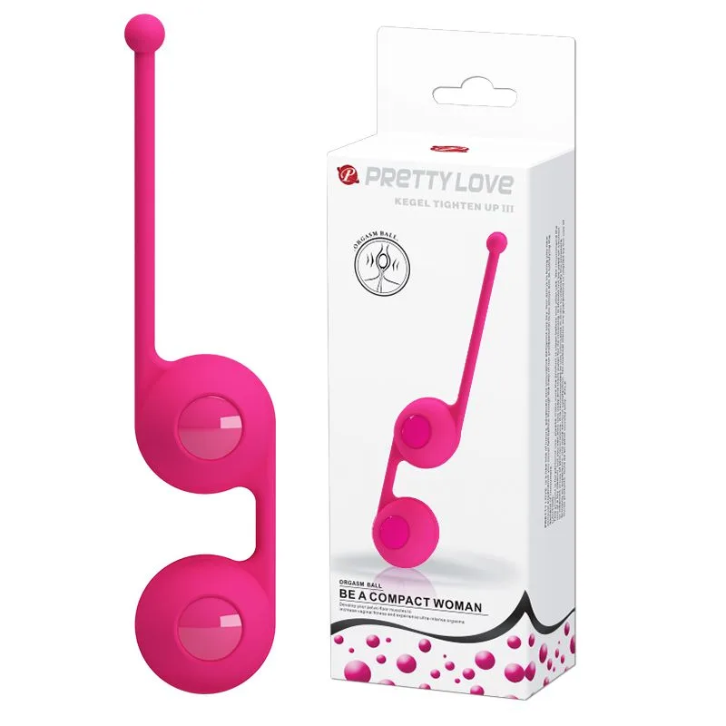 Вагинальные шарики PL Kegel Tighten up III (розовый) BI-014493