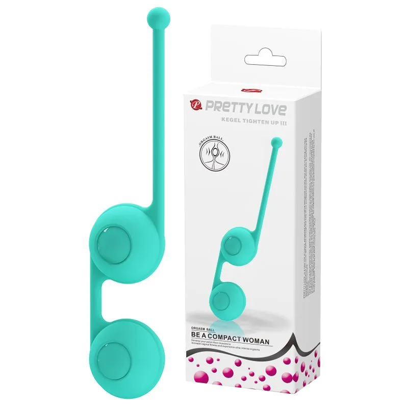 Вагінальні кульки PL Kegel Tighten up III (м'ятний) BI-014493-1