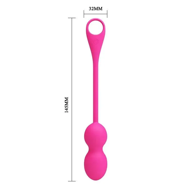 Вагинальные шарики с вибрацией и управлением с смартфона Pretty Love Elvira, BI-210212HP-1