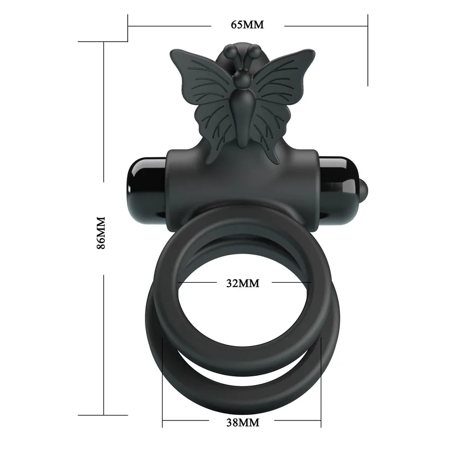 Ерекційне кільце Pretty Love PASSIONATE RING IX BI-210296